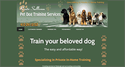 Desktop Screenshot of katesullivandogtraining.com